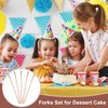 sourcing map 4 Pcs Pickle Fork, 8.6 Inch Olive Fork