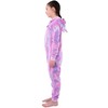 Harry Bear Girls Unicorn Onesie With 3D Ears - Purple,