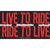 C&D Visionary Licenses Products Live to Ride Sticker