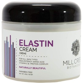 Mill Creek Botanicals Elastin Cream , 4 Ounce