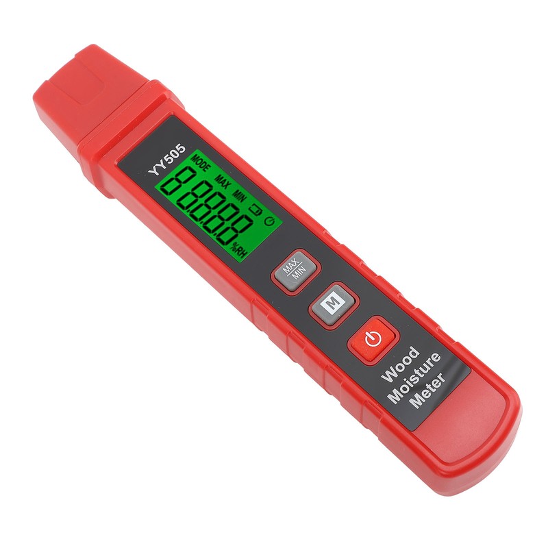 Wood Moisture Meter Professional High Accuracy Digital Handheld LCD Moisture