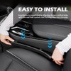 YGDMD 2PCS Deepened Car Seat Gap Filler Organizer,Multi-Purpose 2 in