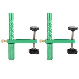 Jectse 2PCS 20mm Aluminium Alloy Bench Dog Hole Clamp Woodworking Dog Holes Hold Down Clamps for Woodworking Tools