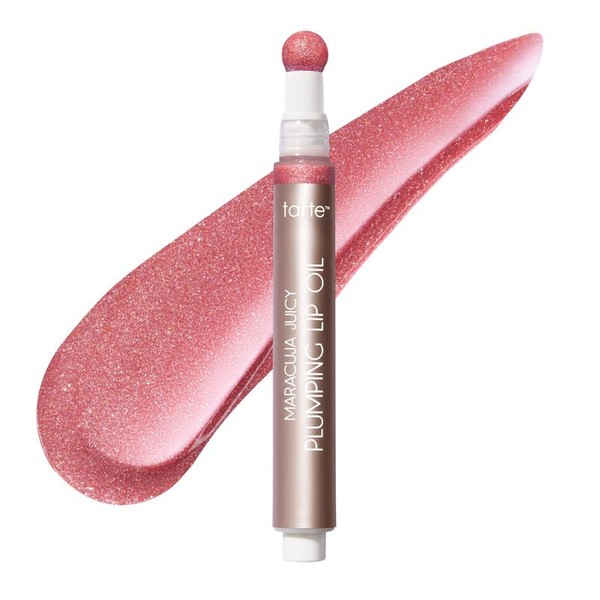 tarte maracuja juicy plumping lip oil - hydrating and moisturizing