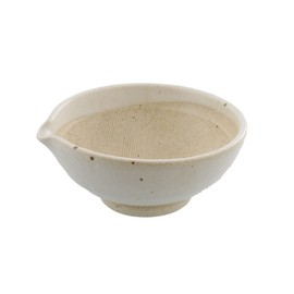 (Outlet Included) White 唐津 4 Dimension 片口 Mortar