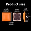 On/Off Switch 2 Way Wall Switch Orange Mechanical Wall Switch