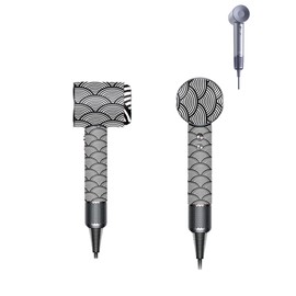 Hair Dryer Sticker for Laifen LF03 Hair Dryer,Scratch and wear Resistant，Heat and Water Resistant, Perfect fit,Wave Pattern Set