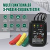 KAISAL Contactless Phase Tester Rotary Field Meter CAT III AC