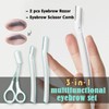 3 PCS Eyebrow Razors Kit Women's Eyebrow Razor Dermaplaning Kit