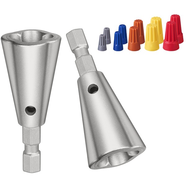 Wire Nut Twister,Wire Twisting Tool,Wire Twister Tool for Drill,Spin Twist