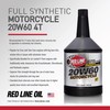 Red Line 12604 20W60 Synthetic Motorcycle Motor Oil - 1