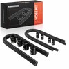 A-Premium 48" & 44" Universal Flexible Radiator Hose - Stainless