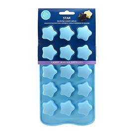 R&M International 9004 Star Silicone Mold for Candy, Chocolate, Wax and More