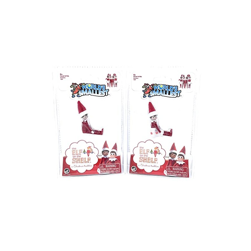 Worlds Smallest World's Smallest Elf on The Shelf Bundle Set