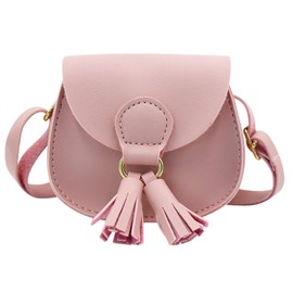 JUMISEE Kids Girls Toddler Mini Shoulder Purse Crossbody Bag with Tassel