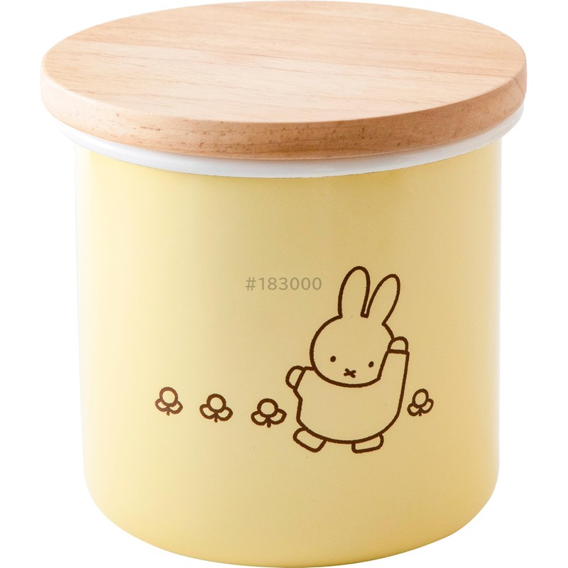 Miffy Pastel 9cm Canister, Yellow