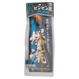 JACKALL F197 Explosive Lead Bing Ball Slide, 2.1 oz (60 g), Shrimp Orange/Shrimp Ore T+