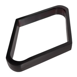 Sosoport Rhomb Billiard Rack Sturdy Wood Pool Ball Holder for Pool Tables for Amateurs Professionals for Parties Clubs Tournaments Essential Billiard Accessory