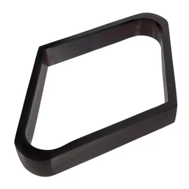 Sosoport Rhomb Billiard Rack Sturdy Wood Pool Ball Holder for Pool Tables for Amateurs Professionals for Parties Clubs Tournaments Essential Billiard Accessory
