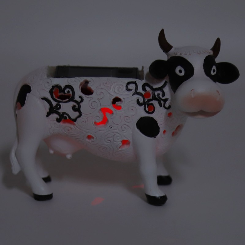 Daisy Cow Solar Light Animal Shaped Color Changing LED Garden