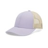 Pacific Headwear Low-Pro Trucker Cap, Lavender/Beige/Lavender, One Size
