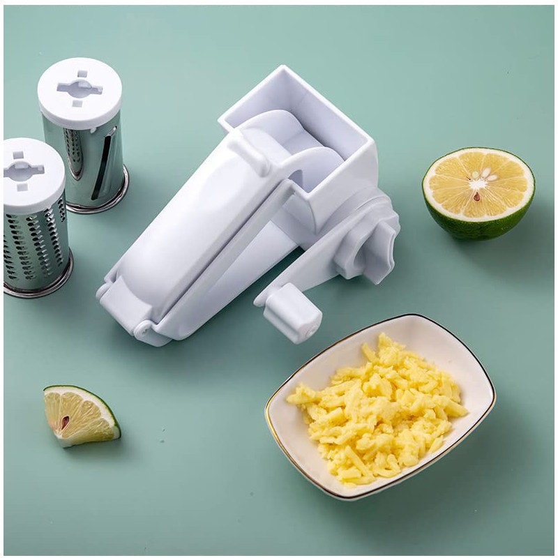 3 in 1 Cheese Grater,Olive Garden Cheese Grater Hand Crank,Hand
