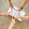 Truthful Lips WWJD Memory Verse Rubber Bracelets - 12 Pack