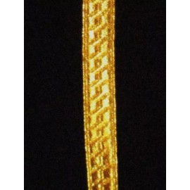 British Military Gold Braid Tape, 13 mm wide, 33 meters