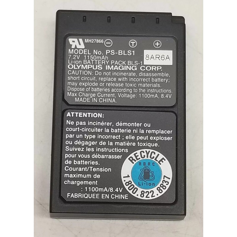Olympus New Genuine Olympus PS-BLS1 Li-ion Battery E-PL1 E-P1 E-P2