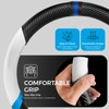 Carbon Fiber Steering Wheel Cover, Non-Slip and Sweat Absorbent, 15"