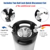 MRbrew Upgraded 5 Gallon Ball Lock Keg with Dual Rubber