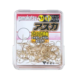 Gamakatsu Single Hook The Box A1 Asuka No. 4 105 Champagne Gold 67026