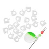 200pcs Quick Change Spinner Clevis Plastic Fishing Clevis Crawler Harness