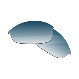 Boldbright Replacement Lenses Compatible with Oakley Half Jacket Sunglasses - Blue Gradient Tint