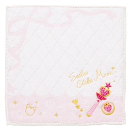 BANDAI 4085002700 Mini Towel, Sailor Moon, Charlotte (Sailor Chibi Moon), Approx. 9.8 x 9.8 inches (25 x 25 cm)