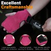 Lifting Wrist Straps for Weightlifting, Double Layer Leather for Weight