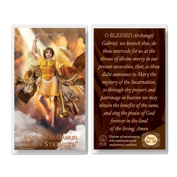 THE SAINTS COLLECTION Set of 20 Laminated Catholic Prayer Cards