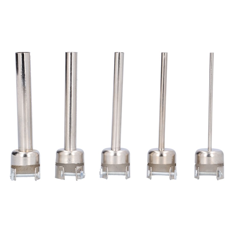 5Pcs Hot Air Gun Nozzle Kit Lengthened Straight 850 BGA
