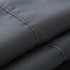 Bedsure Pillow Cases 2 Pack Dark Grey - Brushed Polyester
