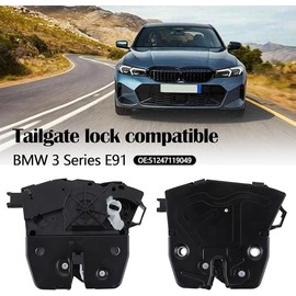 iSpchen Tailgate Lock Door Lock Boot Lock 51247119049 Tailgate Lock Compatible with 3 Series E91 Touring 2004 2005 2006 2007 2008 2009 2010 2011 2012