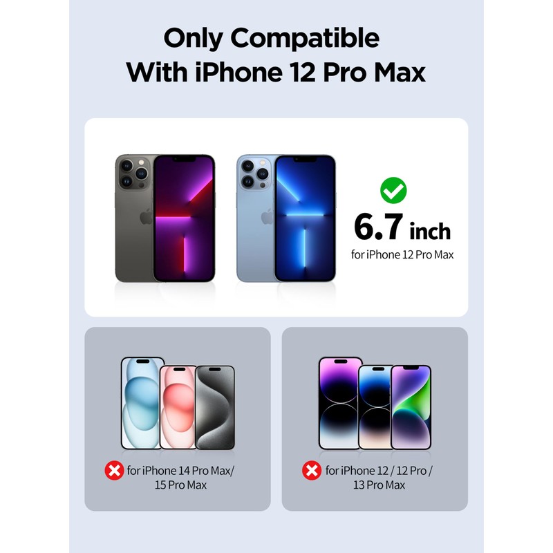 PDDKISS 12 Pro Max Privacy Screen Protector Pink