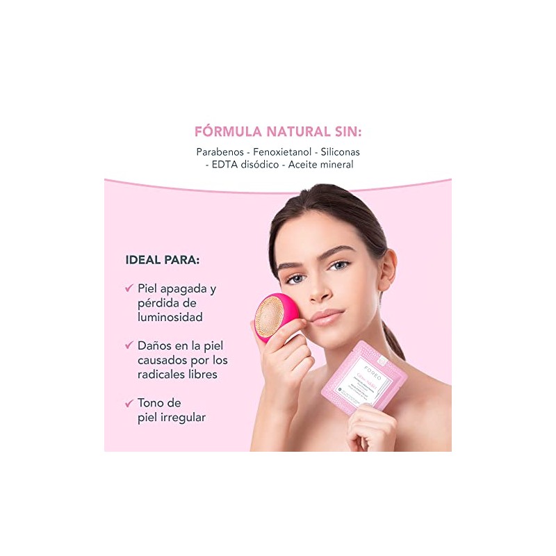 Foreo Foreo glow addict mascarilla facial iluminadora activada por ufo