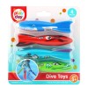 Play Day Diving Torpedoes 4-Pack Underwater Summer Family Fun, Ages