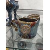 Colm de Ris Irish Triskele Celtic Pottery Mug Made in