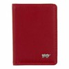BRAUN BÜFFEL Golf 2.0-10 Genuine Leather Card Holder, red, Classic