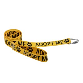 Adopt Me Dog Lead New Puppy Dog Leash Wrap Gift Dog Owner Gift Dog Rescue Gift (ADOPT ME-l)