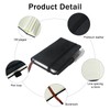 sesameless Pocket Notebook, A7 PU Leather Cover Small Pocket Notebook