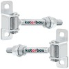KOTARBAU® Set of 2 Adjustable Gate Hinges The Perfect Solution