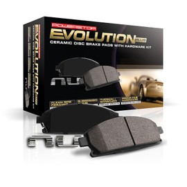 Power Stop 17-2219 Kit de Freno Delantero para Mazda 3/3 Sport/CX-30/MX-30 EV 2019-2025, Pastillas de Cerámica