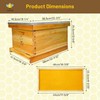 Beehive 10 Frame Bee Hives Complete Bee Hive Box Kit